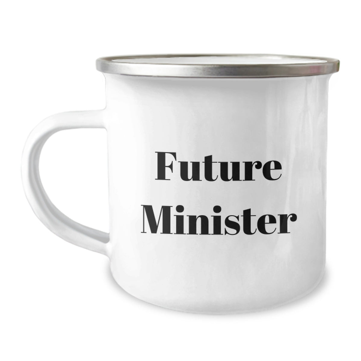 Funny Minister Gifts for Men, Future Minister Birthday Unique Presents from Family, Friends, Coworkers, Stainless Steel Camping Mug with Inspirational Quote - Image 1