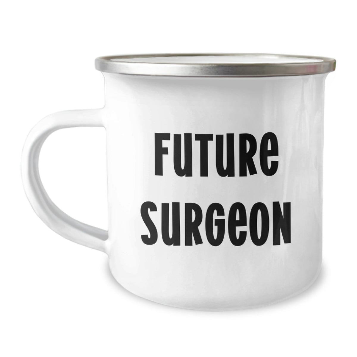 Funny Future Surgeon Birthday Unique Gifts for Surgeon Friends and Family - Gifts from Men and Women - Unique Camping Mug - Image 1