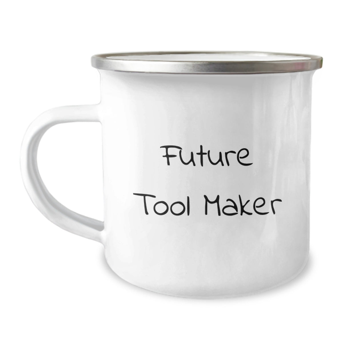 Funny Tool Maker Gifts for Him from Friends and Family - Future Tool Maker Camping Mug Stainless Steel 12 oz - Image 1