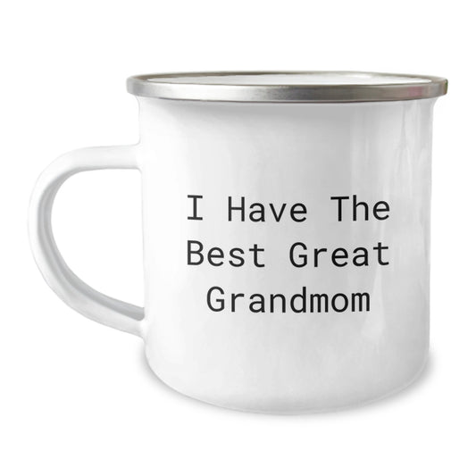 Grandmom Keepsake Camping Mug Birthday Gift for Him for a Warm Toast - Image 1