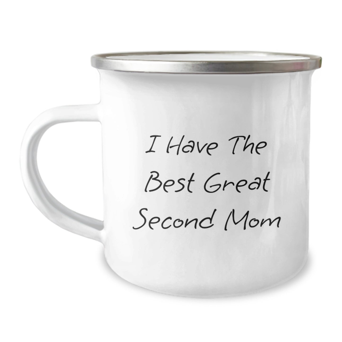 Novelty Second Mom Camping Mug Birthday Gift for Grandma Warm - Image 1