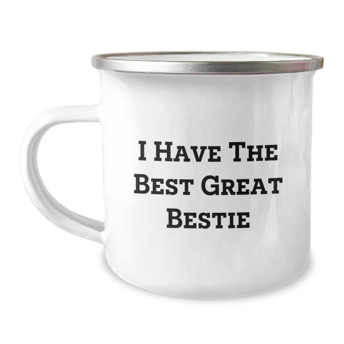 Unique Funny Bestie Gifts for Bestie, Custom Camping Mug, I Have The Best Great Bestie Inspirational Graduation Unique Gifts from Friends - Image 1