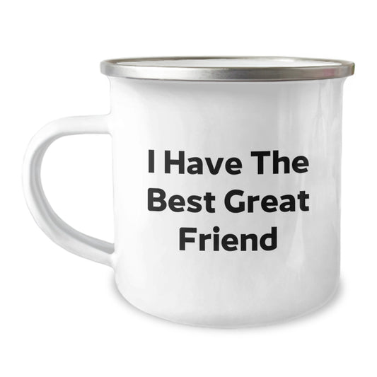 Friend Keepsake Camping Mug for Him Birthday Gift – Ultimate Best Friend - Image 1