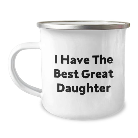 Gifts for Daughter Funny Camping Mug - I Have The Best Great Daughter Graduation Unique Gifts from Mom Dad or Friends - Image 1
