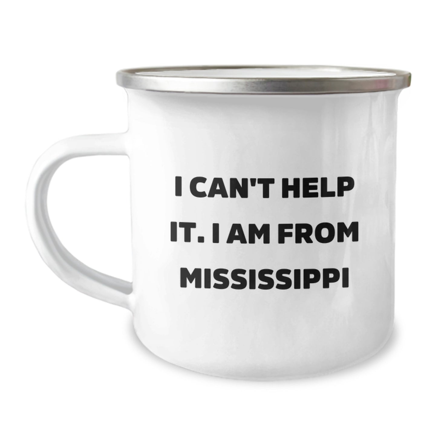 I Love Mississippi Gifts from Friends to Family - Funny Mississippi Camping Mug for Graduation Day - Image 1