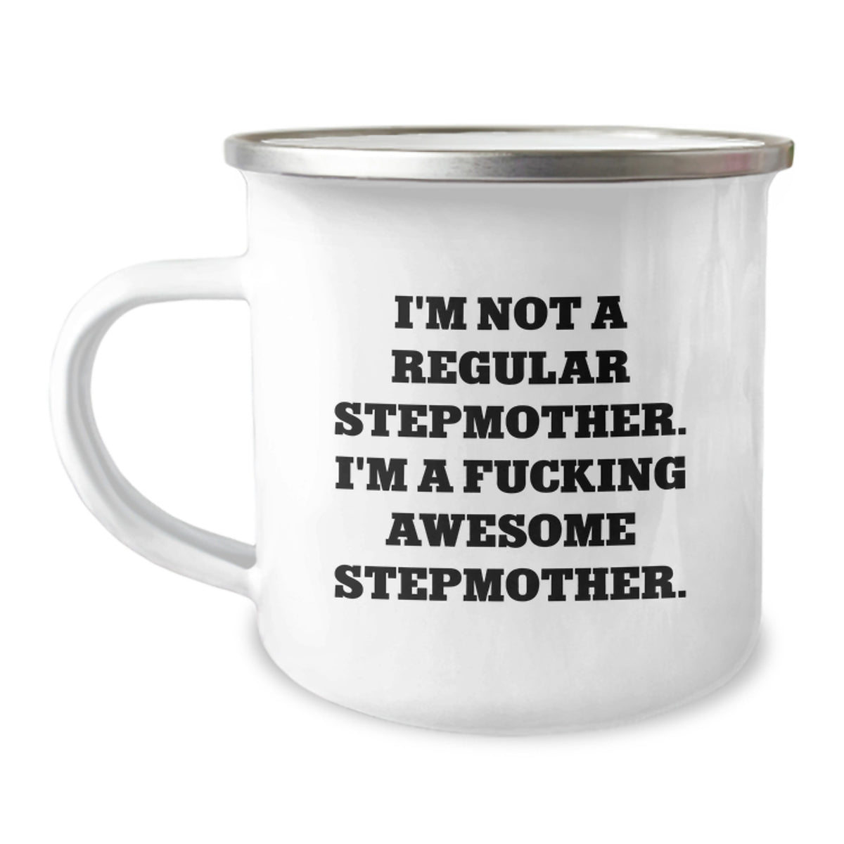 Funny Stepmother Camping Mug Gifts from Men for Stepmother Awesome Birthday Unique Gifts - Image 1