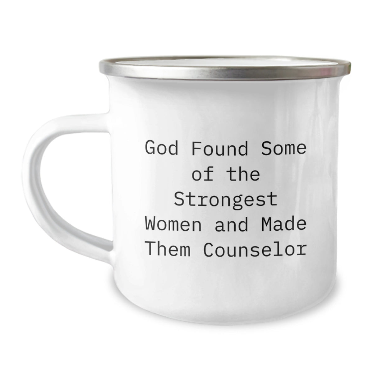 Funny Inspirational Counselor Gifts from Women - Camping Mug for Counselor on Birthday Unique Gifts - Image 1