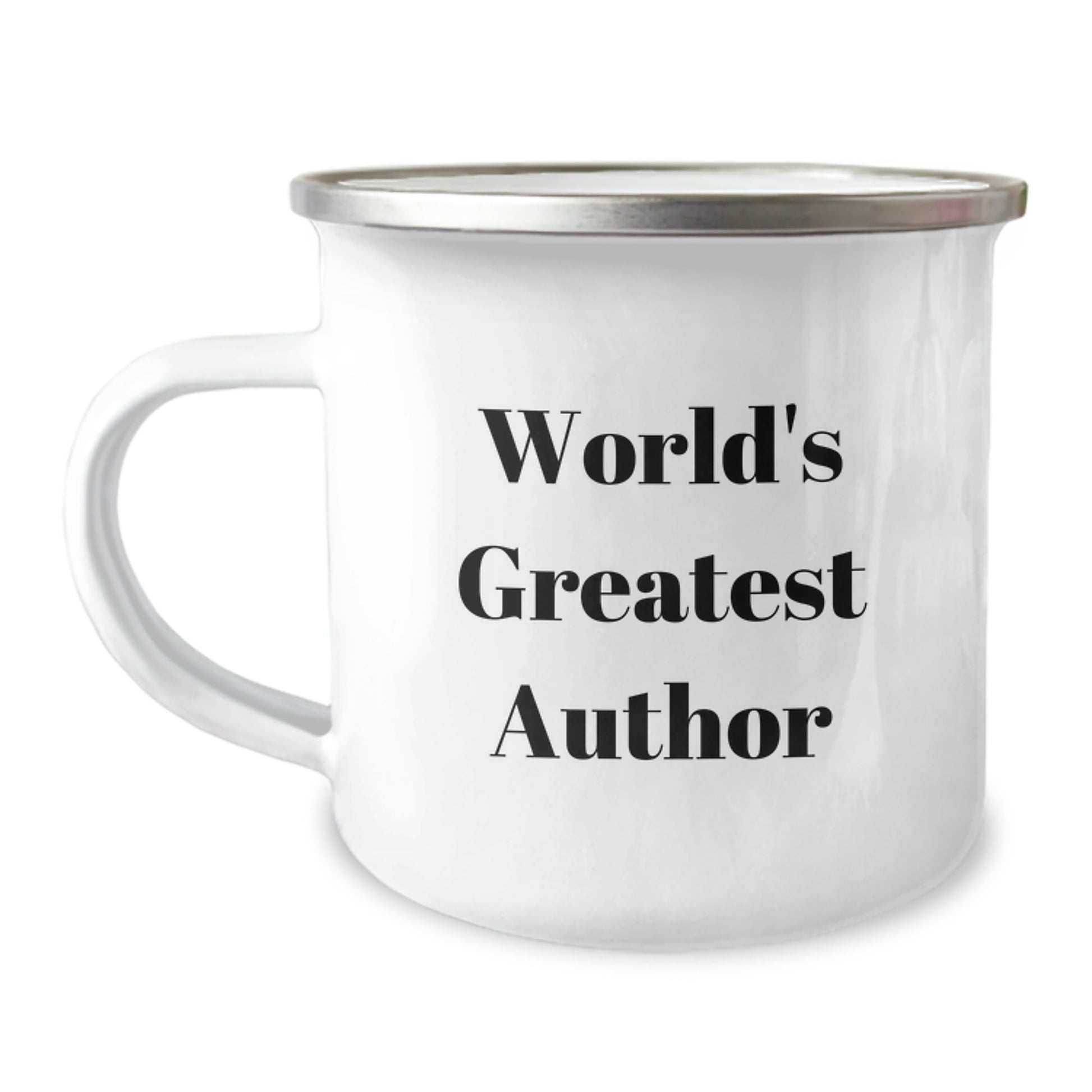 Funny Inspirational Author Quotes Gifts for Author Men - World's Greatest Author Camping Mug, Perfect Graduation Unique Gifts from Friends, Coworkers, Family - Image 1