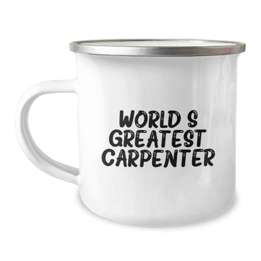 Funny Carpenter Gifts for Dad, Camping Mug for Father's Day Unique Presents from Men - Image 1