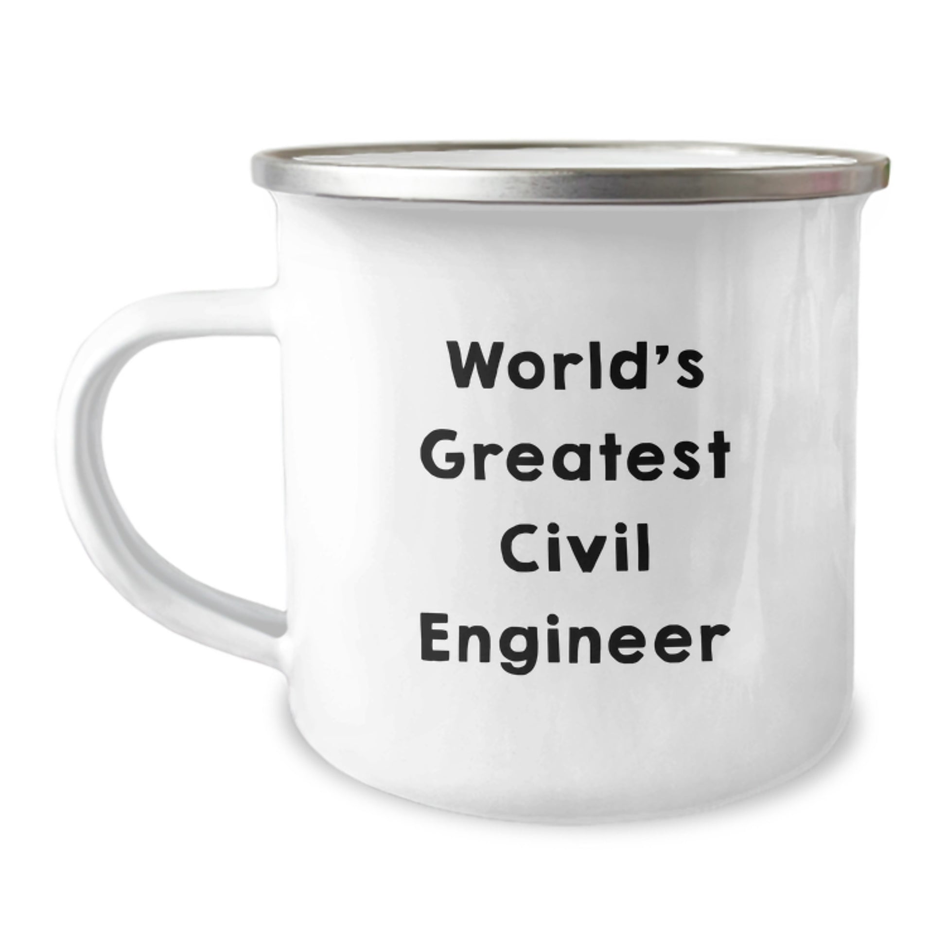 World's Greatest Civil Engineer Mom's Unique Camping Mug Gifts from Family - Image 1