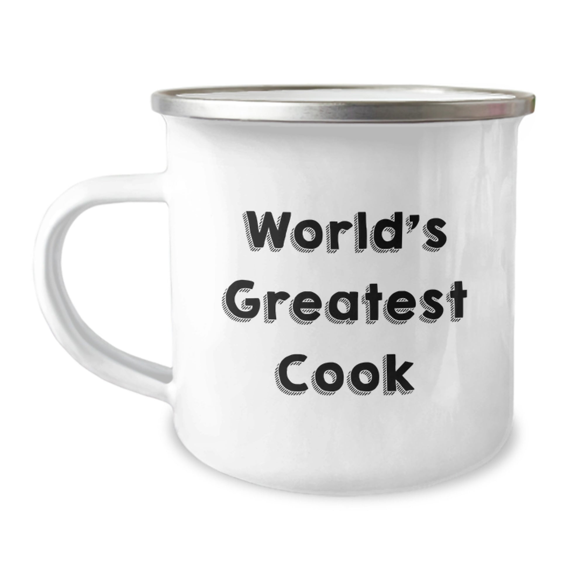 World's Greatest Cook Funny Camping Mug Gifts from Men to Cooks on Father's Day or Unique Birthday - Image 1