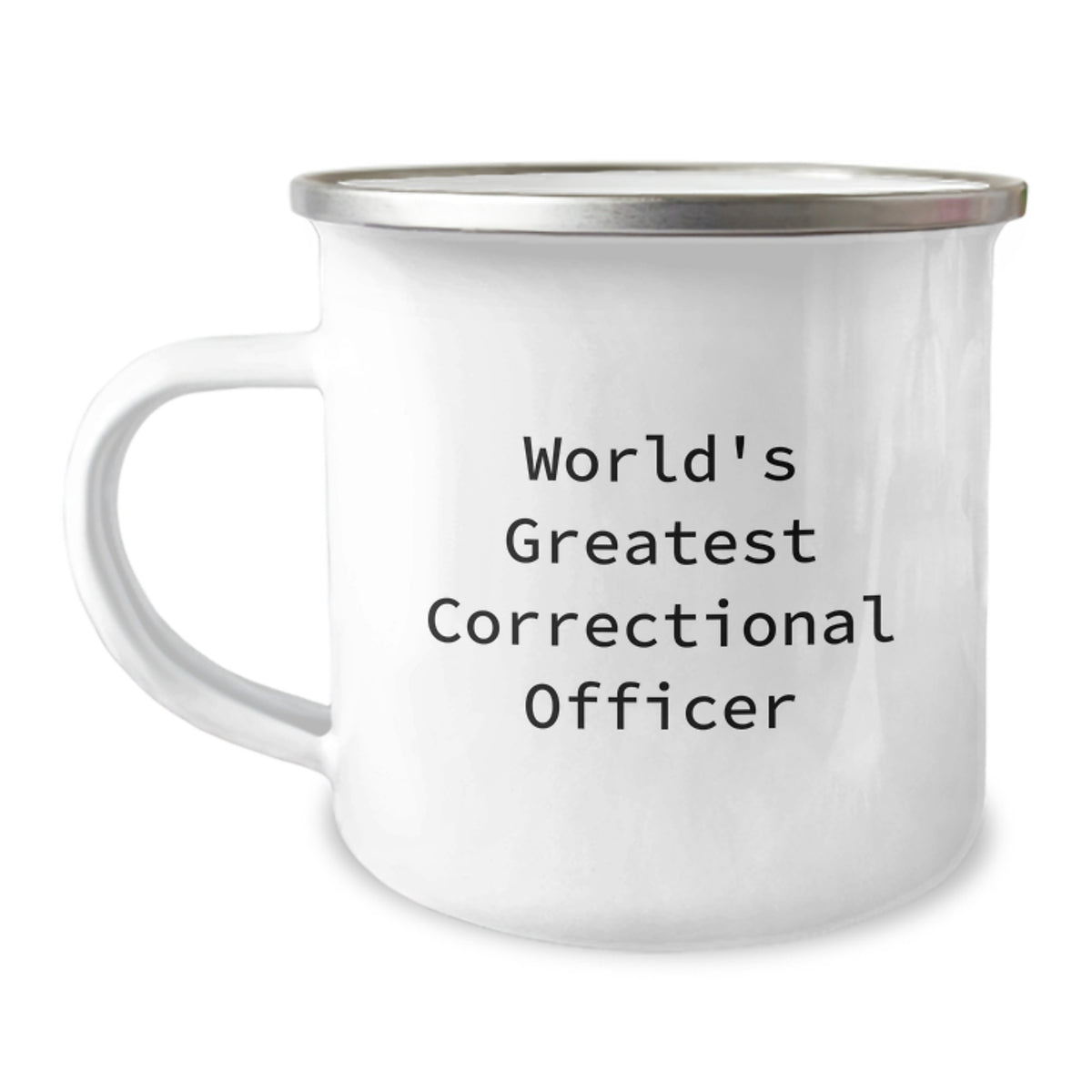 Christmas Gift World's Greatest Correctional Officer Camping Mug Present - Image 1