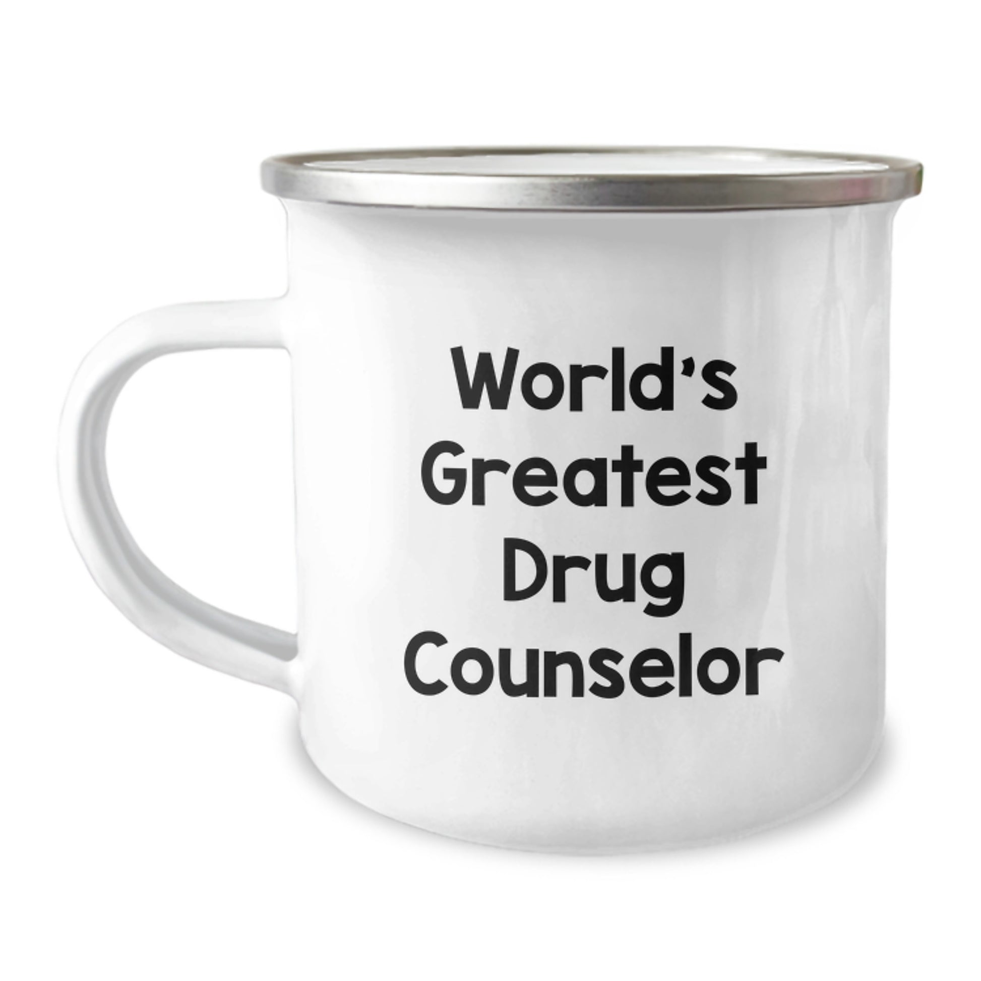 Funny World's Greatest Drug Counselor Gift for Drug Counselor Graduation Camping Mug - Image 1