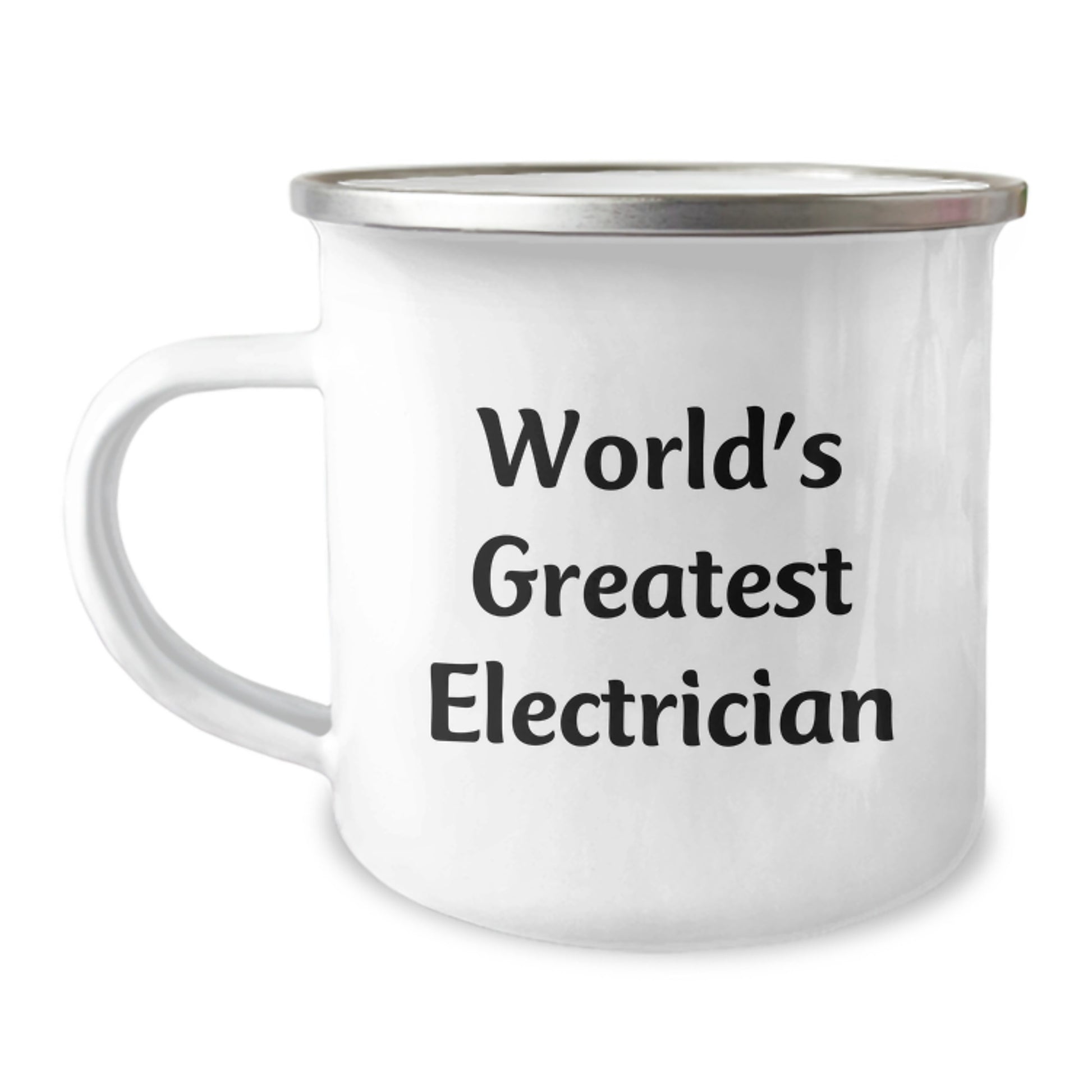 Funny Electrician Gifts from Men to the World's Greatest Electrician, Unique Graduation Unique Gifts for Men, Funny Camping Mug for Electrician - Image 1