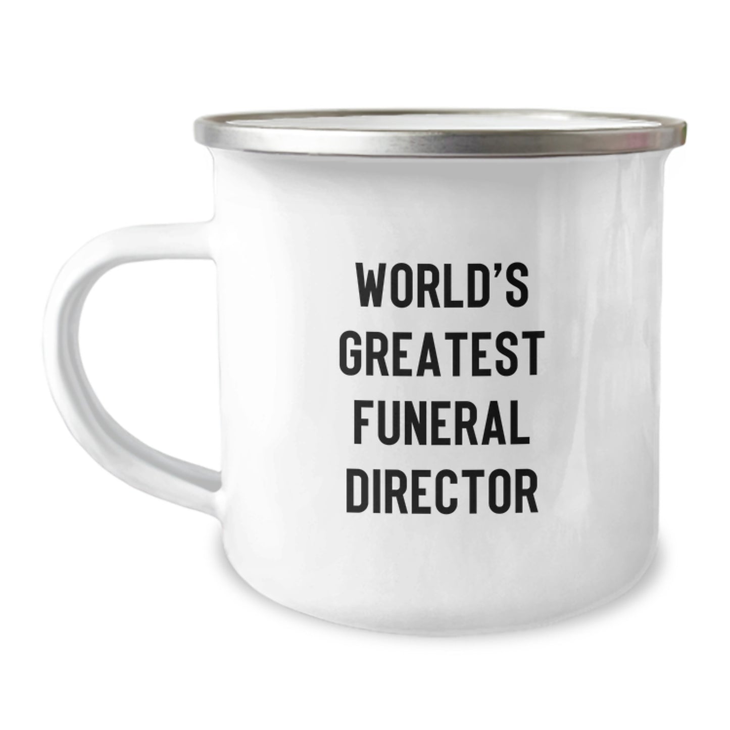 Birthday Gift Camping Mug for Her – Present World's Greatest Funeral - Image 1