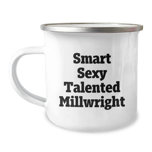 Unique Gifts for Millwright Friends and Family, Funny Millwright Mug for Camping Enthusiasts, Birthday Unique Gifts from Friends to Millwright - Image 1
