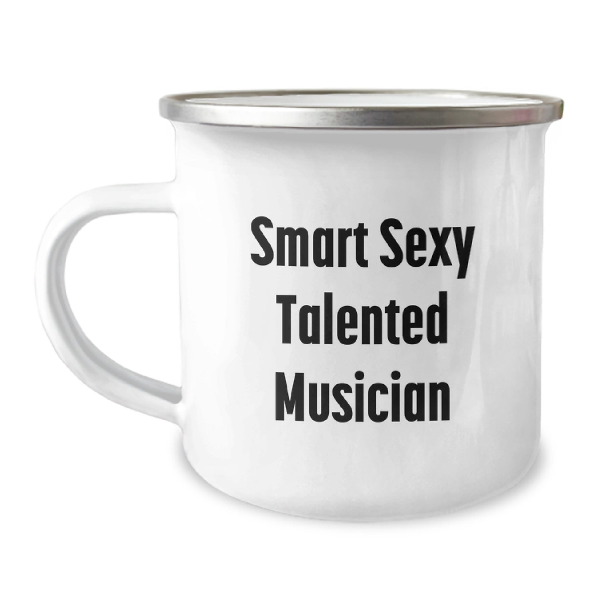 Funny Musician Gifts from Friends and Family - Birthday Unique Camping Mugs for Musicians - Smart Sexy Talented Musician - Image 1