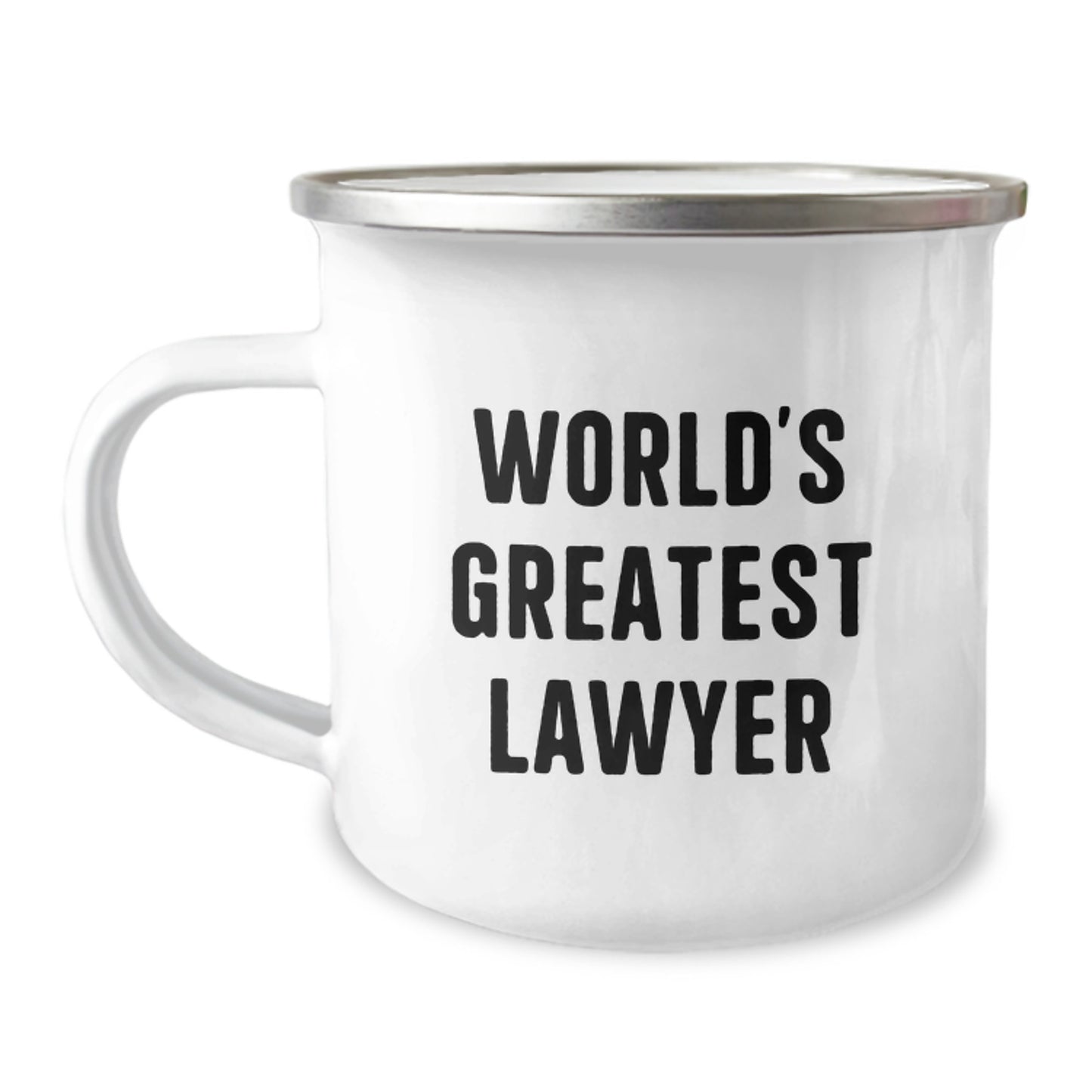 Birthday Gift Lawyer Camping Mug Present for Her, Statement and Joy - Image 1