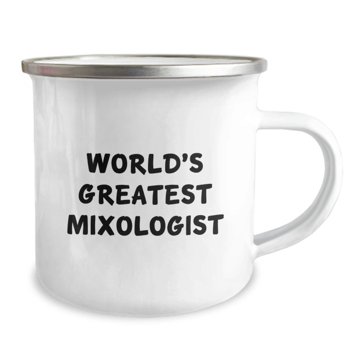 Christmas Gift for Her - World's Greatest Mixologist Present Camping Mug - Image 2