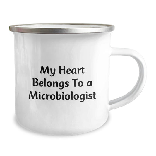 Cute Microbiologist Gifts for Him Her from Friends Family - Funny Quote Camping Mug, Graduation Unique Gifts for Microbiologist Lovers - Image 2