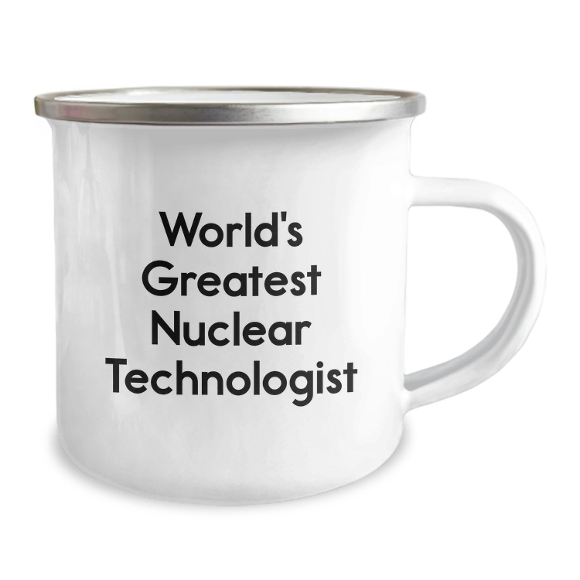 Nuclear Technologist Gifts from Mom - 'World's Greatest' Funny Quote Camping Mug for Dad, Father's Day Unique Gifts for Nuclear Technician Men - Image 2