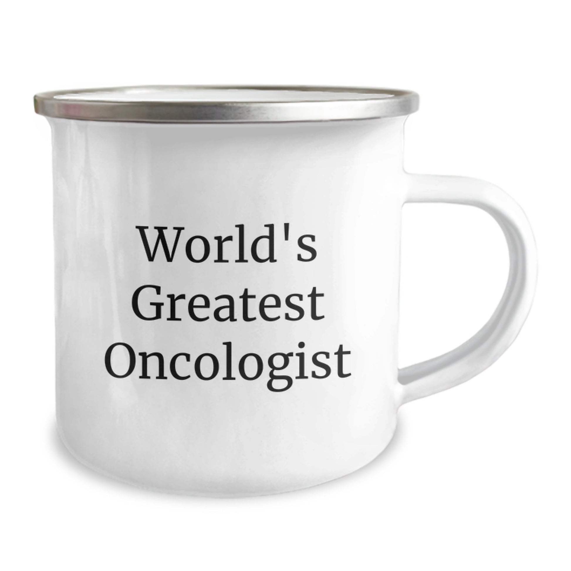 Funny Oncologist Gifts - 'World's Greatest Oncologist' Camping Mug for Dad on Father's Day Unique Gifts from Family - Image 2