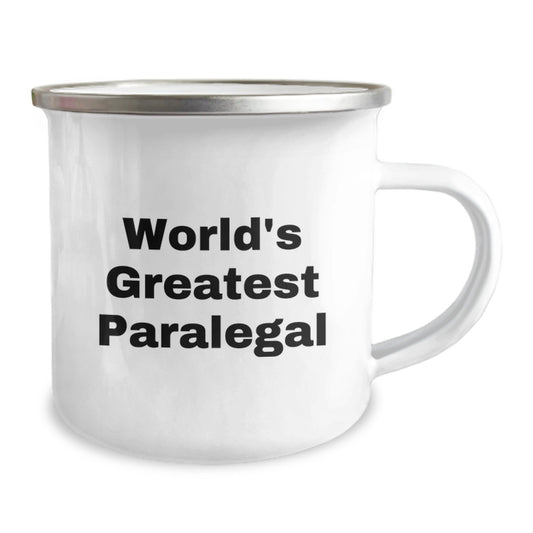 Funny Paralegal Gifts for Her, World's Greatest Mom Paralegal Camping Mug - Unique Mother's Day Unique Gifts from Family, Friend or Coworker - Image 2
