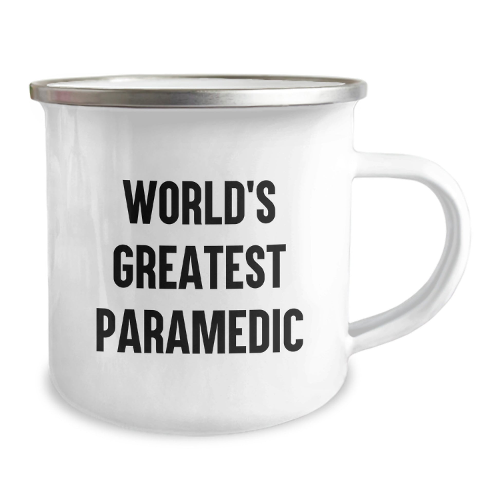 Funny World's Greatest Rescue Worker Gifts from Mom for Rescue Worker Men on Mother's Day Camping Mug - Image 2