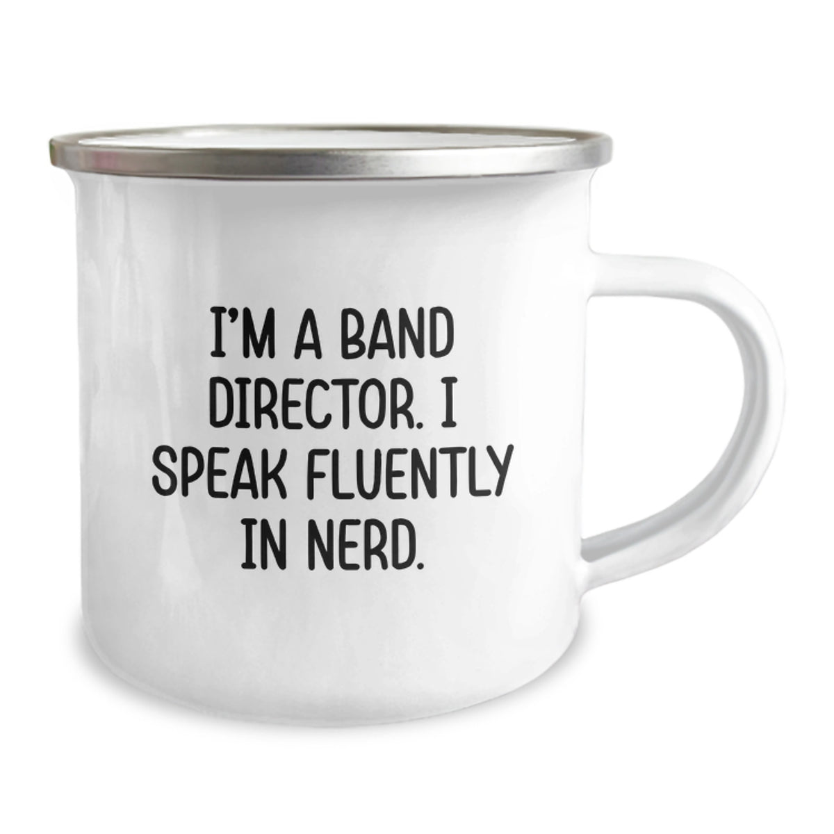 Funny Band Director Gifts from Friends - I'm A Band Director. I Speak Fluently In genius. Birthday Unique Gifts, Camping Mug for Band Directors, Birthday Unique Coffee Mugs - Image 2