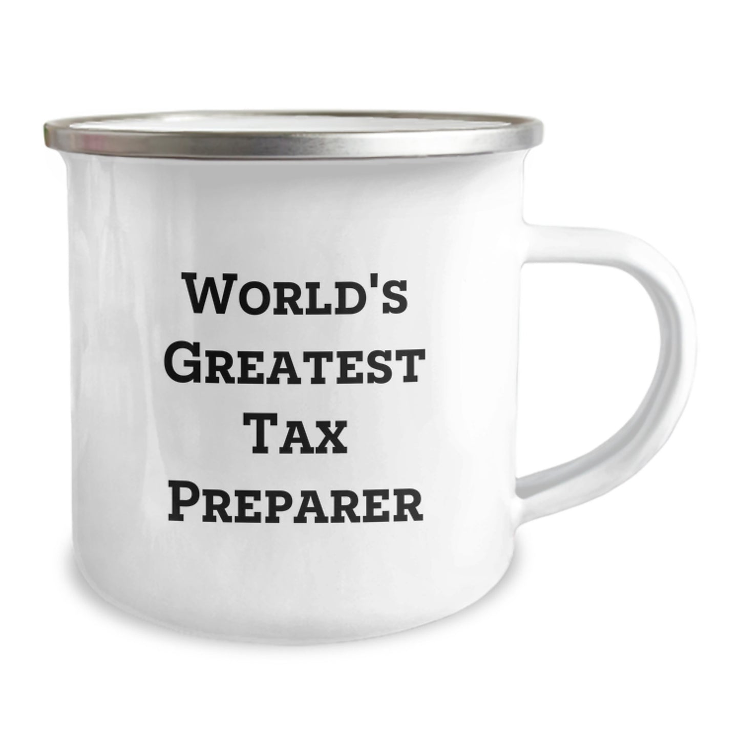 Tax Preparer Keepsake Camping Mug for Him Birthday Gift - Image 2