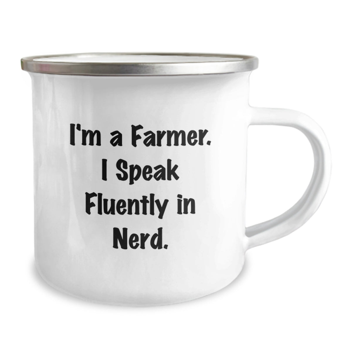 Funny Farming Gifts for Men, Funny Farmer Mug, Camping Mug, Birthday Unique Gifts from Friends to Men, I'm A Farmer. I Speak Fluently In genius. - Image 2