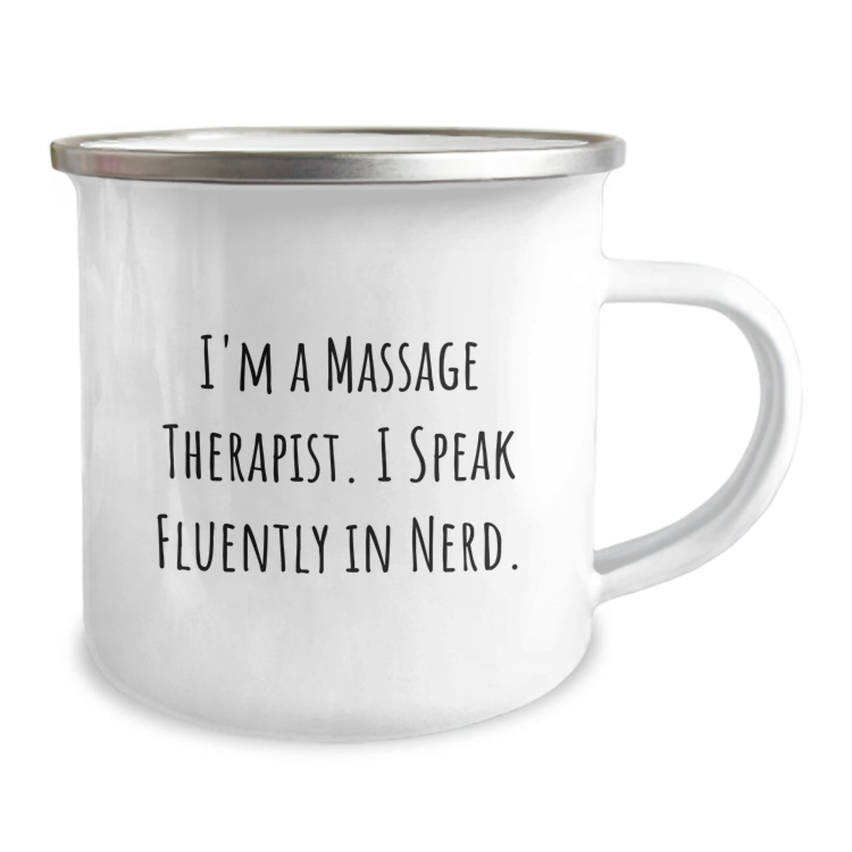 Funny Massage Therapist Gifts from Friends - I'm A Massage Therapist. I Speak Fluently In genius. Birthday Unique Mug for Men Women Family Coworkers - Image 2