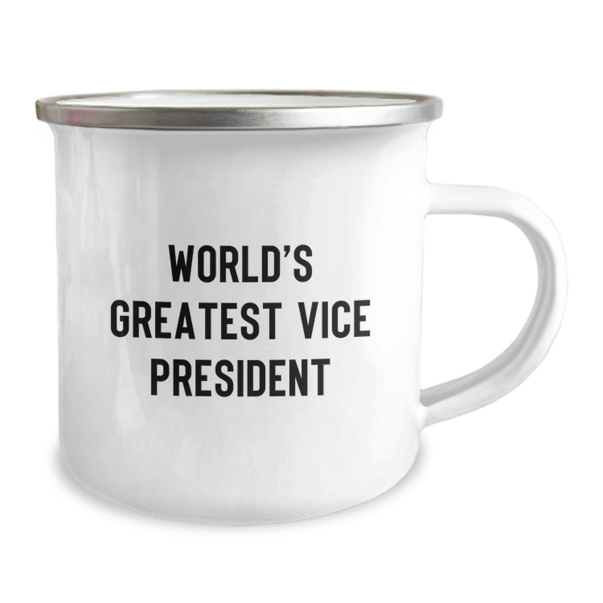 Funny Vice President Gifts from Dad for World's Greatest Vice President Camping Mug, Father's Day Unique Gifts for Vice President Men, Stainless Steel - Image 2