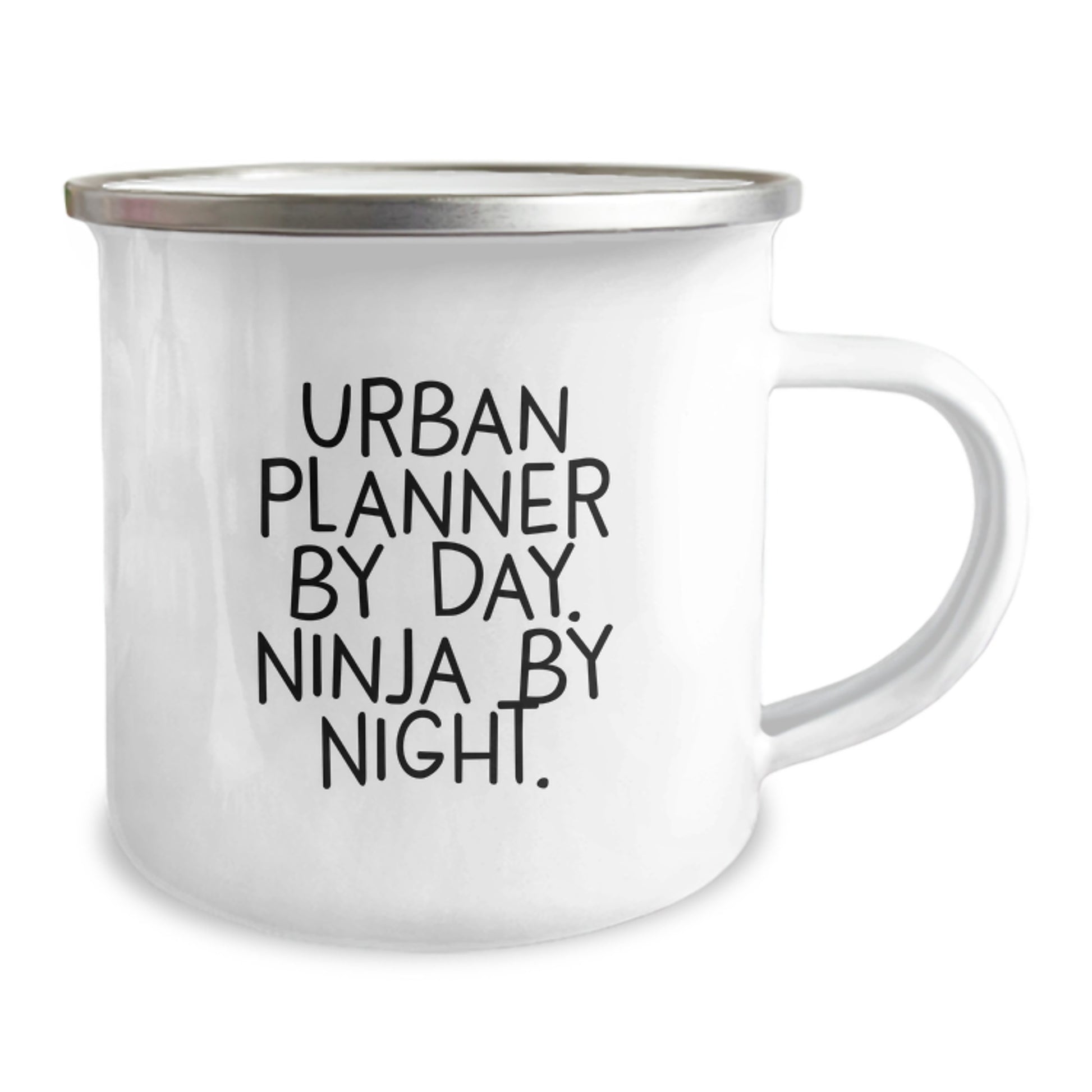 Funny Urban Planner Gifts for Him, Graduation Unique Gifts from Men to Urban Planner Friends - Camping Mug By Day. Ninja By Night. - Image 2