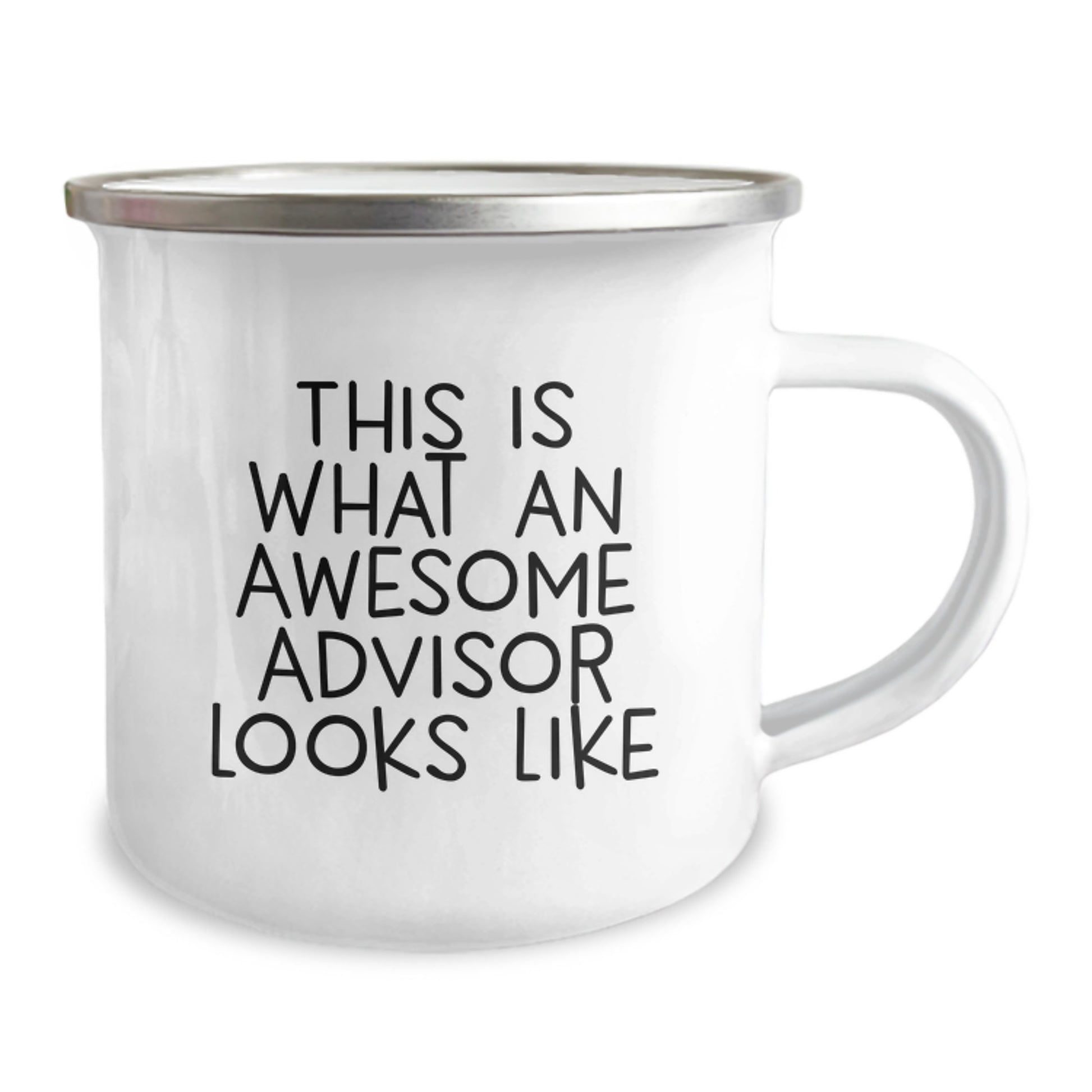Funny Advisor Gifts from Men for Graduation Unique Camping Mug, This Is What An Awesome Advisor Looks Like, Great for Friends Coworkers Family - Image 2