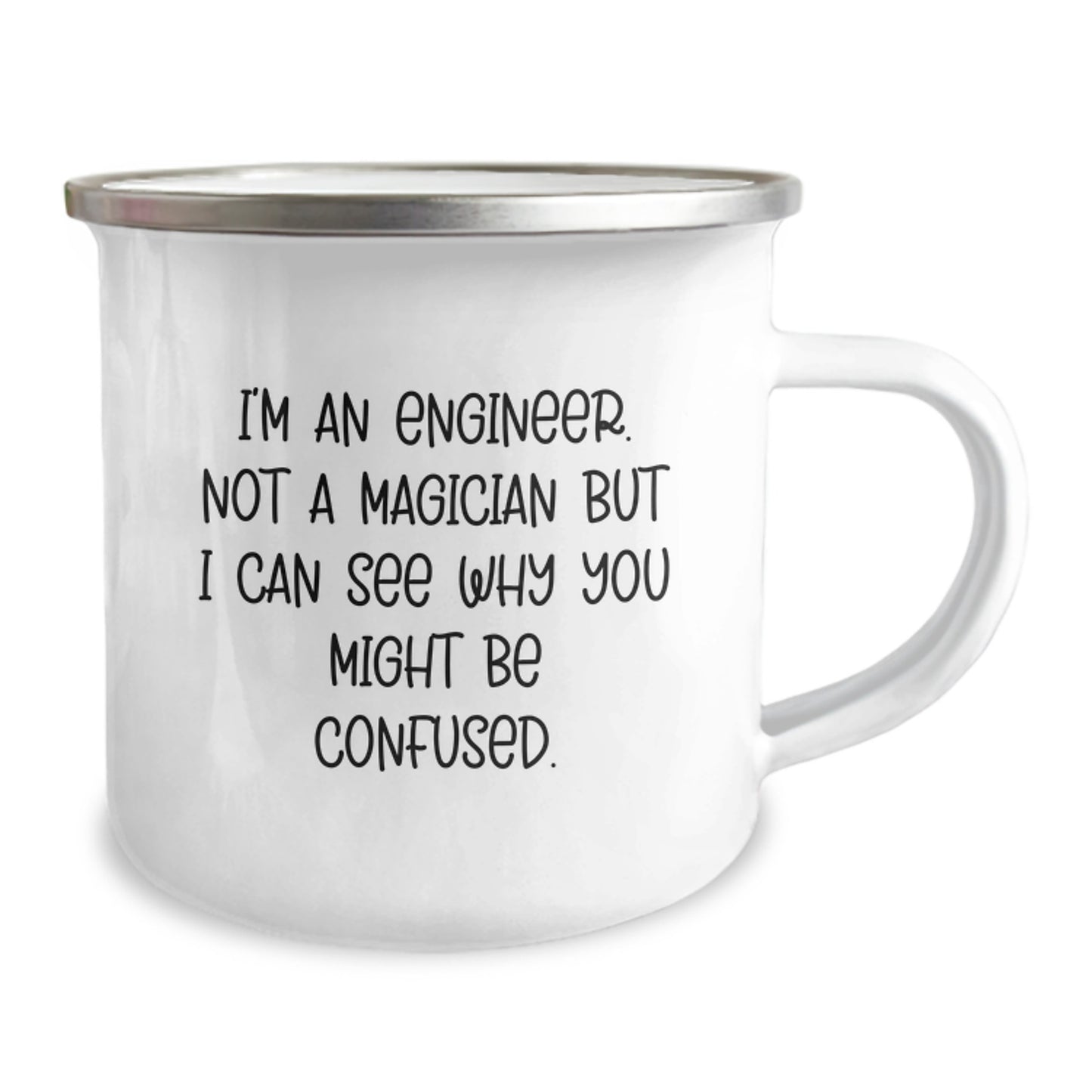 Funny Engineer Gifts from Friends - 'I'm An Engineer. Not A Magician But I Can See Why You Might Be Confused.' Graduation Unique Gifts for Engineer Men - Image 2