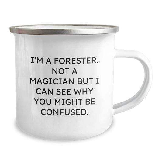 Funny Forester Gifts from Friends, Men, Women, Family, and Coworkers - Camping Mug for Forester Graduation Unique Gifts - Image 2