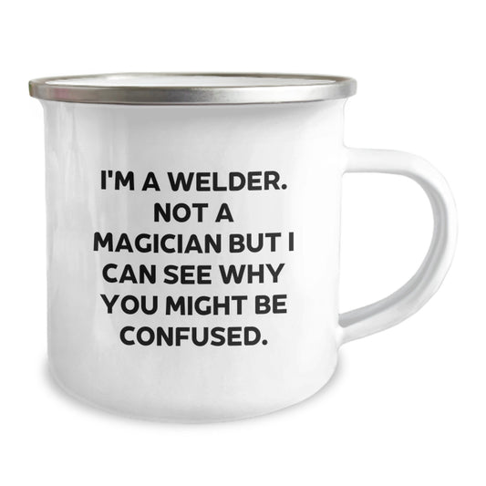 Welder Gifts from Friends, Gifts for Welders on Graduation Unique Occasion Funny Mugs - Image 2