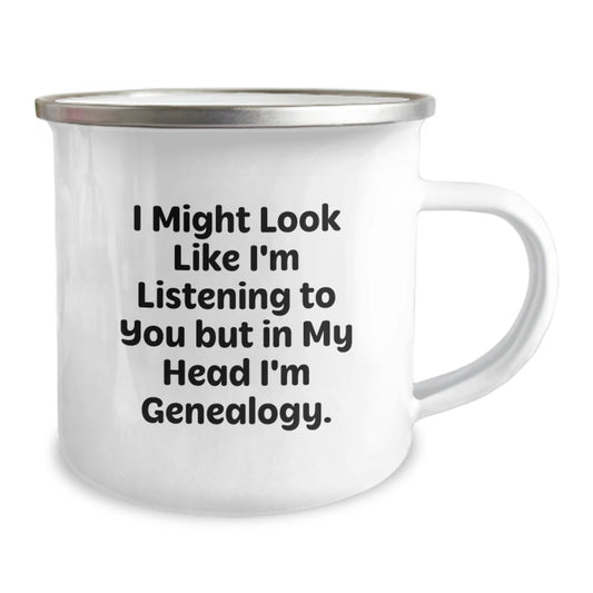 Funny Genealogy Camping Mug Gifts from Family for Genealogy Enthusiasts on Birthday Unique Gifts for Men, Women, and Friends - Image 2