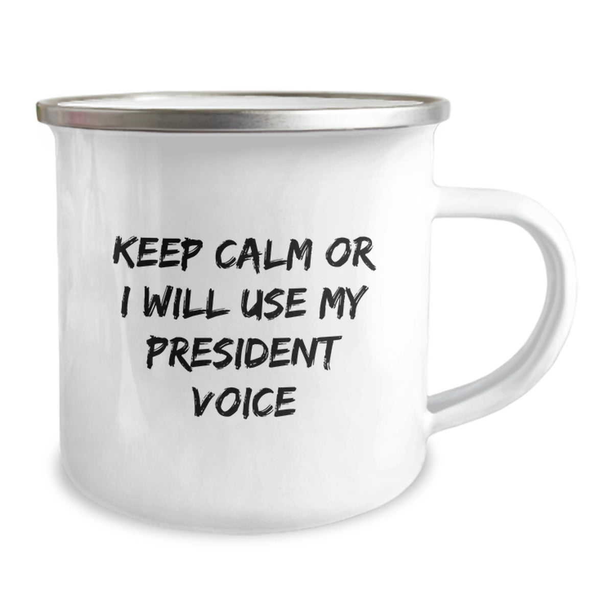 President Camping Mug Gift - Keep Calm Present for Her - Image 2