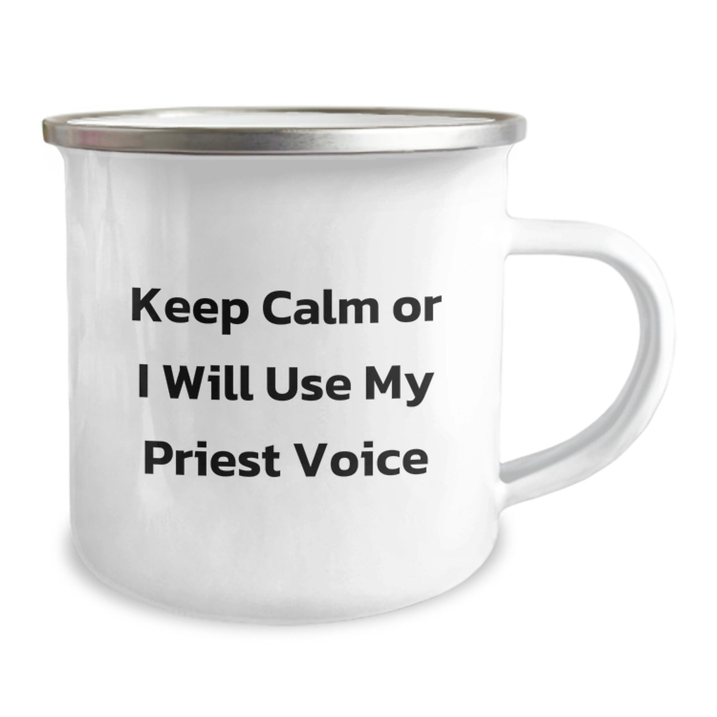 Funny Priest Camping Mug Gifts from Men to Father's Day Unique Unique Gifts for Priest - Image 2