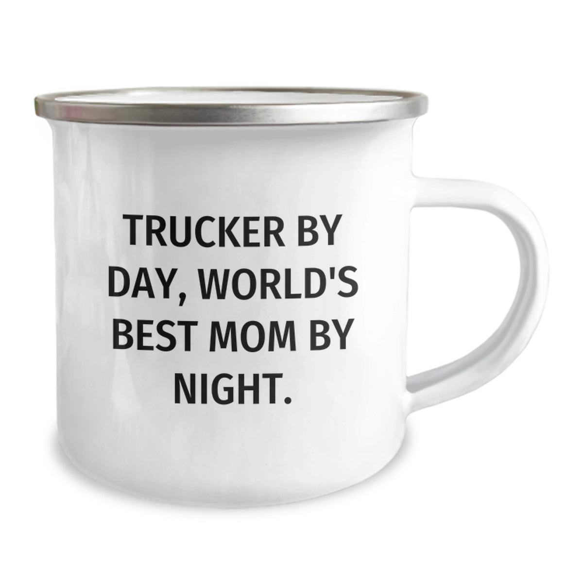 Funny Trucker Gifts from Mom Camping Mug for Trucker, Birthday Unique Gifts for Men - Image 2