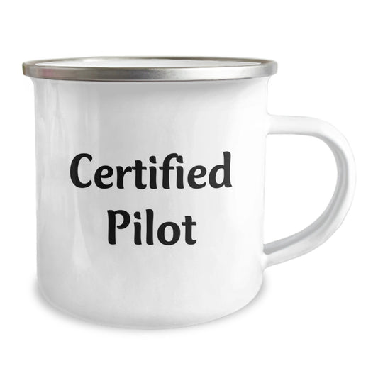 Funny Pilot Quote Gifts from Friends for Birthday - Camping Mug - Image 2