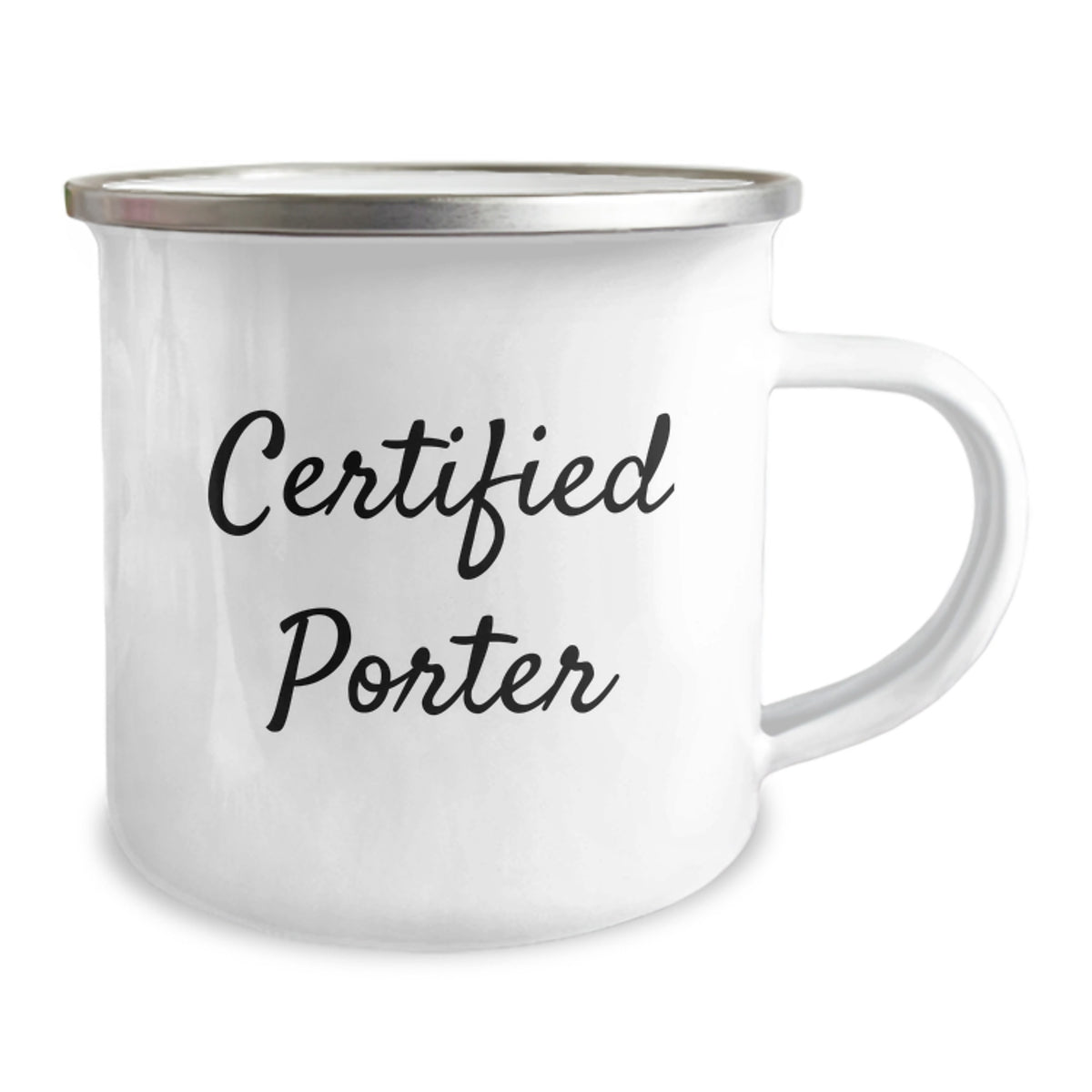 Funny Gifts for Porter from Friends, Camping Mug with Certified Porter Quote, Perfect for Birthday Unique Gifts - Image 2