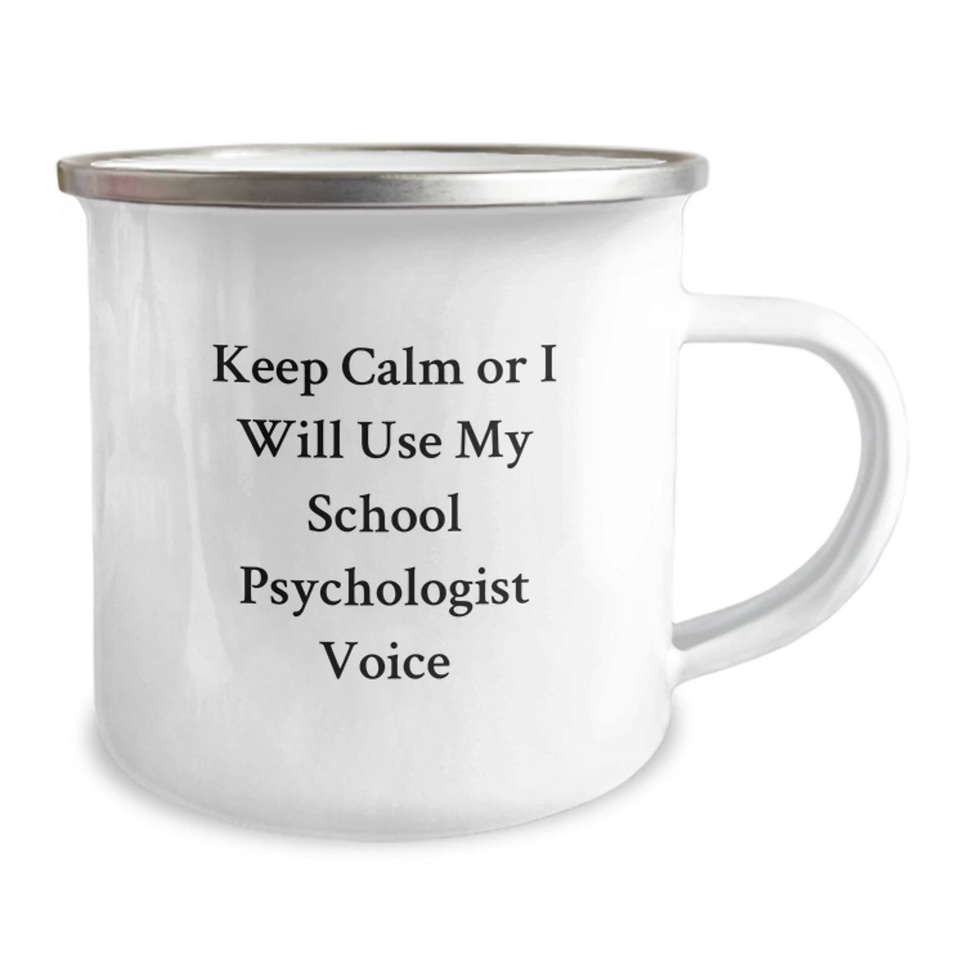 School Psychologist Keepsake Camping Mug for Him Birthday Gift Personal - Image 2