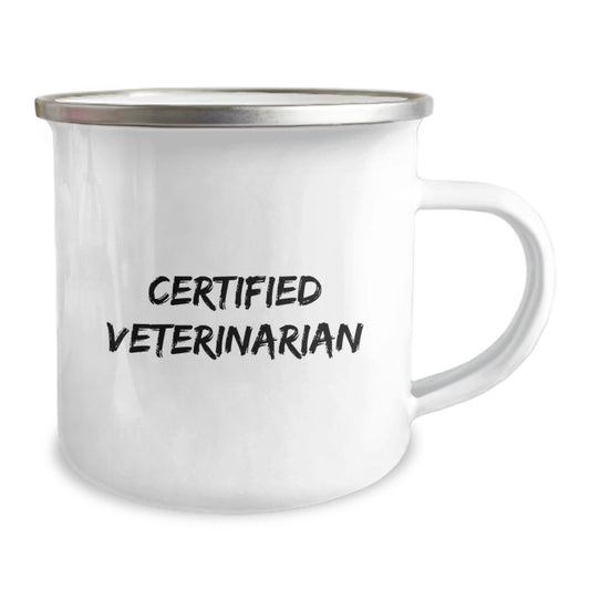 Funny Veterinarian Gifts from Family to Friends - Birthday Unique Mug for Men Certified Veterinarian - Image 2