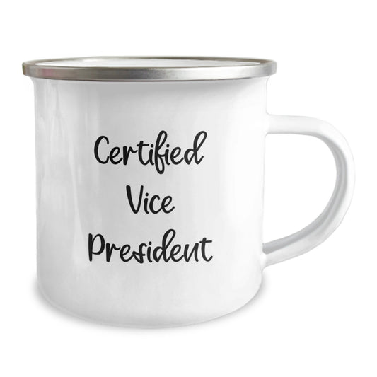 Funny Vice President Gifts from Men to Friends - Birthday Unique Gifts for Vice President - Camping Mug for Vice President with Inspirational Quote - Image 2