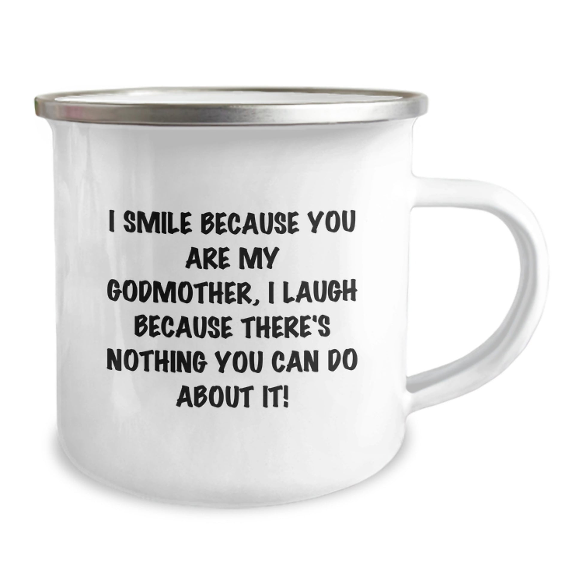 Godmother Gifts from Family, Funny Camping Mug for Mom's Graduation Day, Unique Quote for Her - Image 2