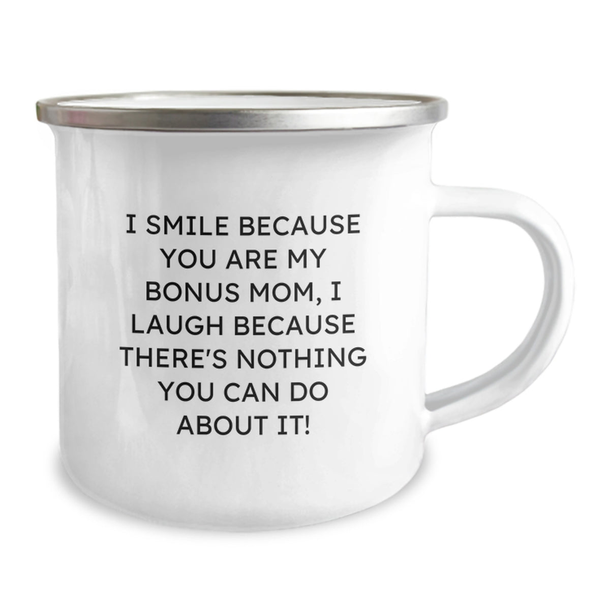 Bonus Mom Keepsake Camping Mug for Her Birthday Gift Premium Stainless - Image 2