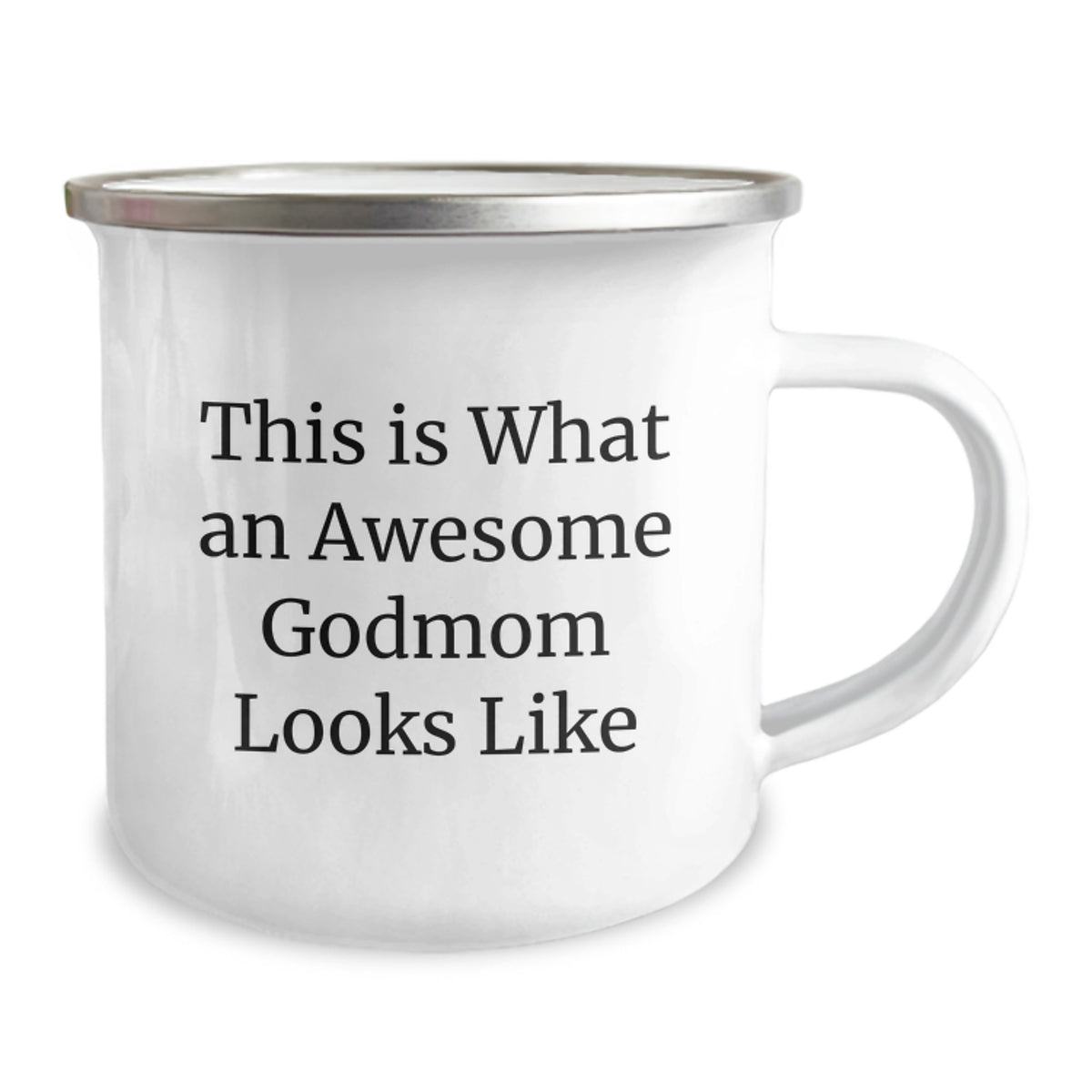 Funny Godmom Gifts, This Is What An Awesome Godmom Looks Like, Camping Mug for Godmom, Gifts from Men to Godmom, Perfect for Christmas Unique Gifts - Image 2